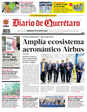 Cover of Diario de Queretaro