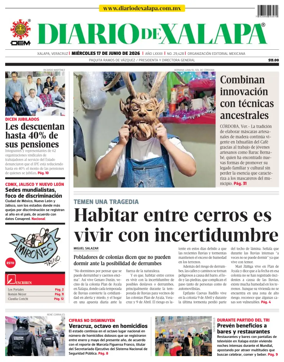 Cover of Diario de Xalapa