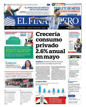 Cover of El Financiero