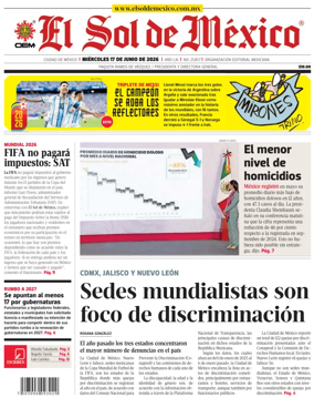 Cover of El Sol de Mexico