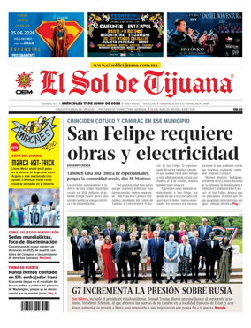 Cover of El Sol de Tijuana