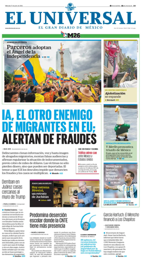 Cover of El Universal