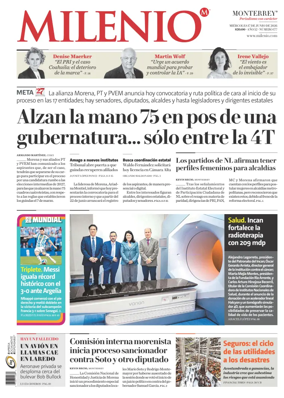 Cover of Milenio Monterrey