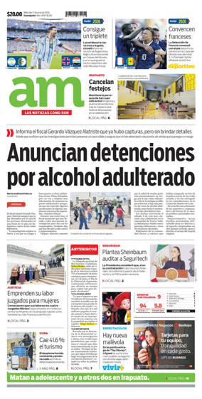 Cover of Periodico AM (Leon)
