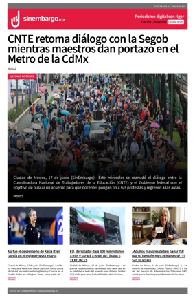 Cover of Sin Embargo destacadas