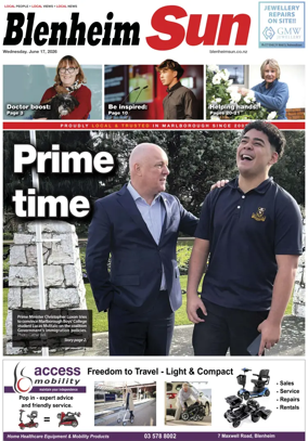 Cover of Blenheim Sun