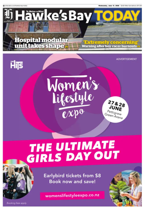 Cover of Hawke's Bay Today