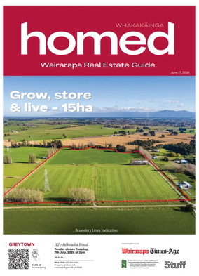 Cover of Homed Wairarapa