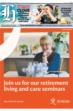 Cover of The New Zealand Herald