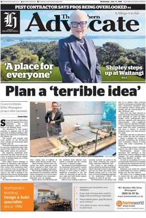 Cover of The Northern Advocate