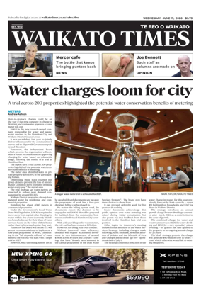 Cover of Waikato Times