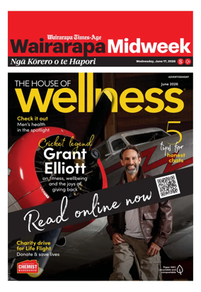 Cover of Wairarapa Times-Age Midweek