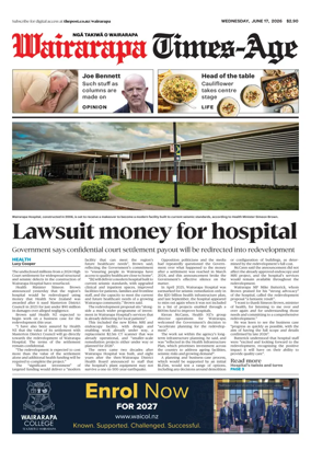 Cover of Wairarapa Times-Age (NZ)