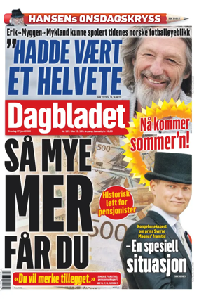 Cover of Dagbladet