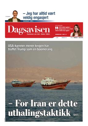 Cover of Dagsavisen