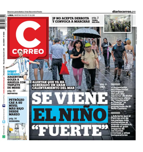 Cover of Diario Correo