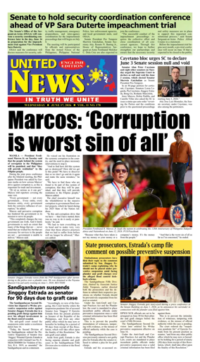 Cover of United News - English Edition