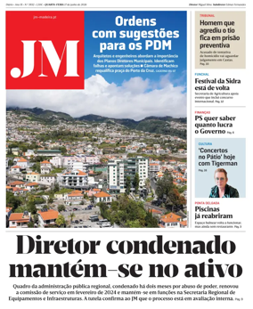 Cover of Jornal Madeira