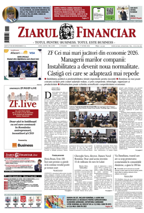 Cover of Ziarul Financiar