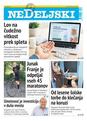 Cover of Nedeljski Dnevnik