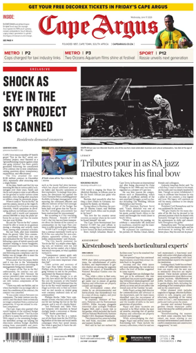Cover of Cape Argus (PM Edition)