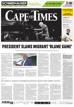 Cover of Cape Times
