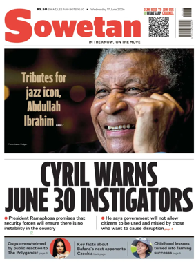 Cover of Sowetan