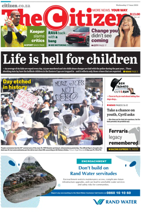 Cover of The Citizen (Gauteng)