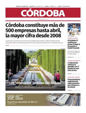 Cover of Diario Cordoba