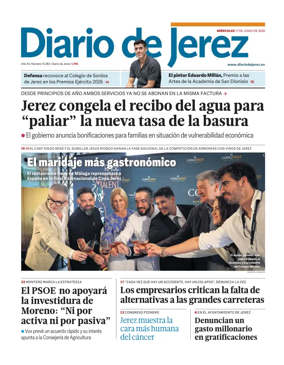 Cover of Diario de Jerez
