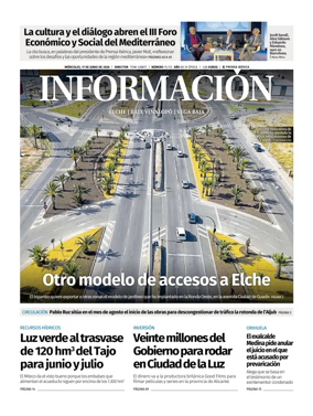 Cover of Diario Informacion (Elche y Vega Baja)
