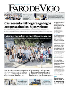 Cover of Faro de Vigo