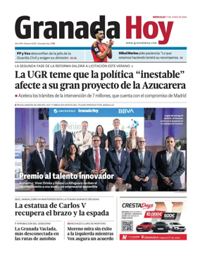 Cover of Granada Hoy