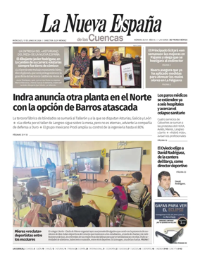 Cover of La Nueva Espana (Cuencas)