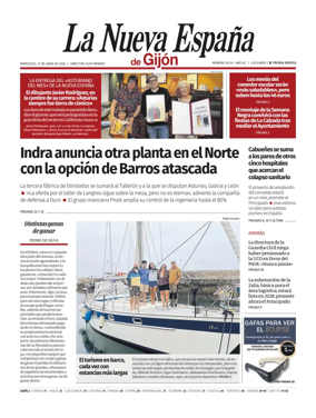 Cover of La Nueva Espana (Gijon)