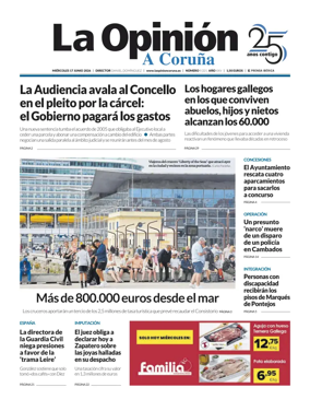 Cover of La Opinion de A Coruna