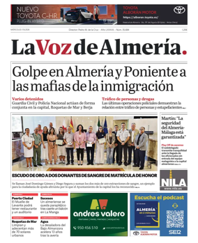 Cover of La Voz de Almeria