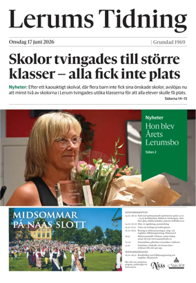 Cover of Lerums Tidning