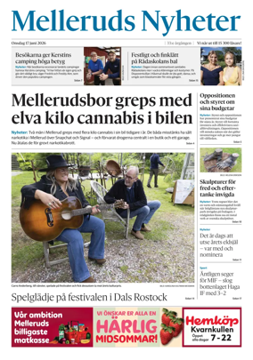 Cover of Melleruds Nyheter