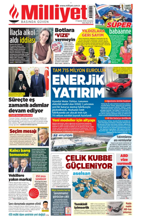 Cover of Milliyet