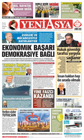 Cover of Yeni Asya