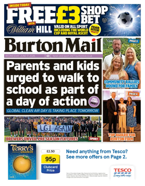 Cover of Burton Mail