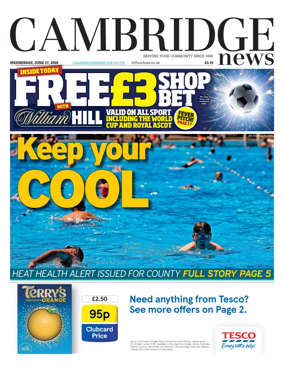 Cover of Cambridge News