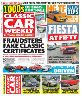 Cover of Classic Car Weekly (UK)