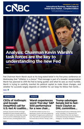 Cover of CNBC