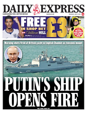 Cover of Daily Express