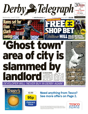 Cover of Derby Telegraph