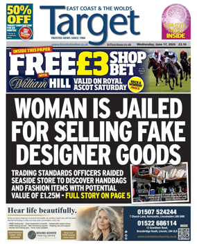 Cover of East Coast & The Wolds Target