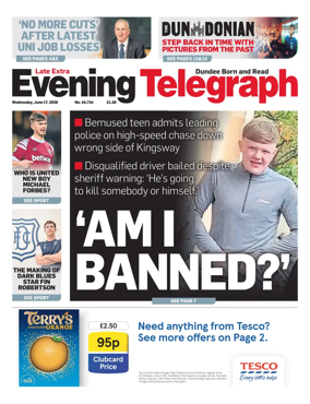 Cover of Evening Telegraph (First Edition)