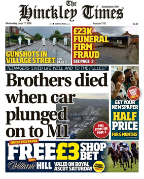 Cover of Hinckley Times
